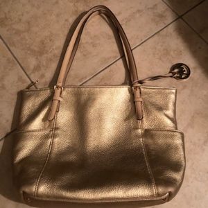 Michael Kors gold purse